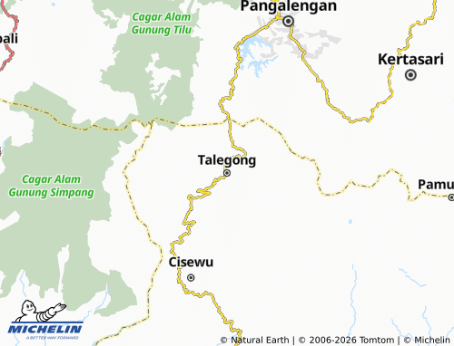 Carte MICHELIN Talegong - ViaMichelin