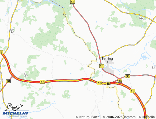 MICHELIN Vonge map - ViaMichelin
