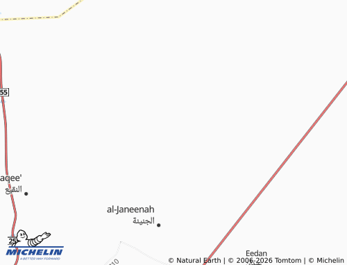 MICHELIN-Landkarte Aqlan - ViaMichelin