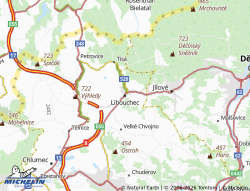 Mappa MICHELIN Libouchec - ViaMichelin