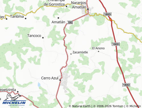 Mapa MICHELIN Zacamixtle - ViaMichelin