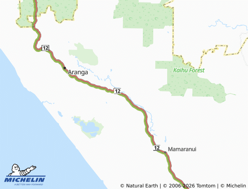 Mapa MICHELIN Kaihu - ViaMichelin