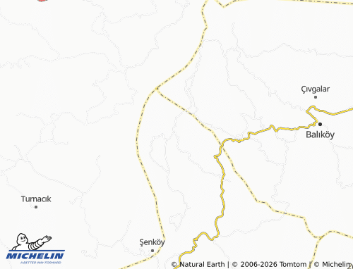MICHELIN Dereköy map - ViaMichelin