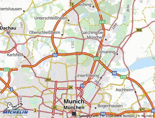 Kaart MICHELIN Neuherberg - ViaMichelin