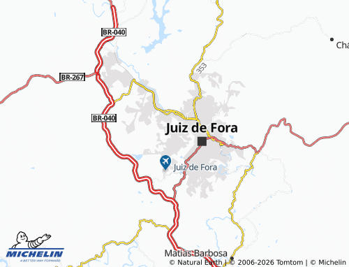 Mapa MICHELIN Borboleta - ViaMichelin