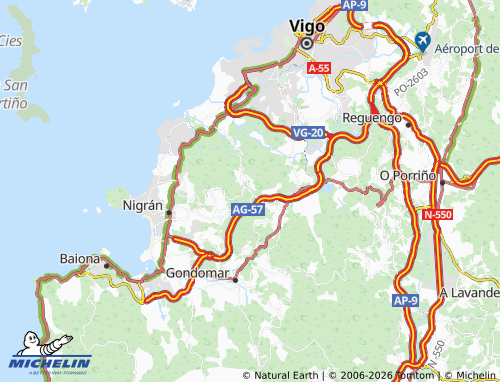MICHELIN-Landkarte Pracíns - ViaMichelin