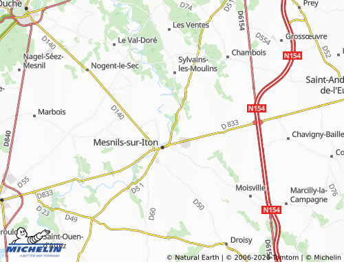 MICHELIN Coulonges map - ViaMichelin