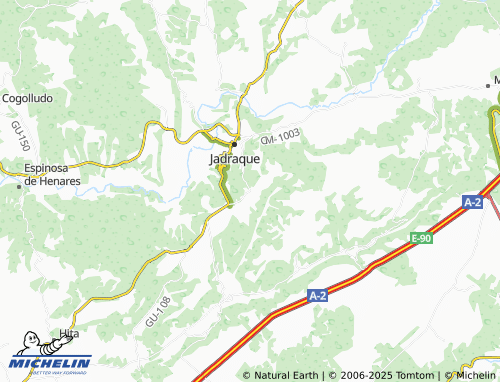 MICHELIN Villanueva de Argecilla map - ViaMichelin