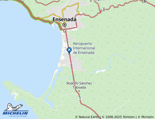 MICHELIN Valle de Las Palmas map - ViaMichelin