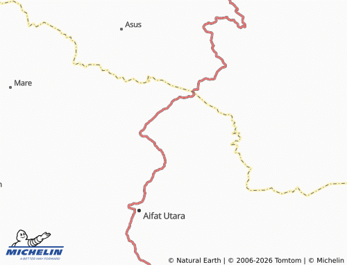 Mapa MICHELIN Jarat Timur - ViaMichelin