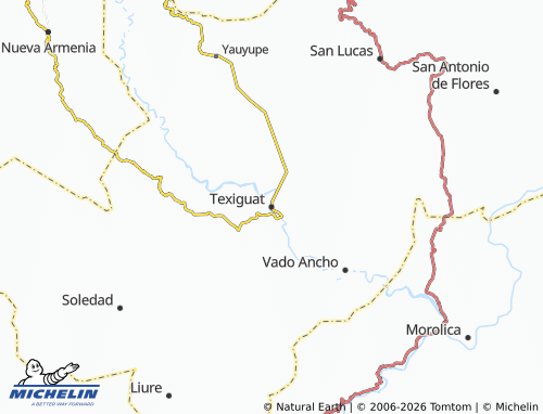 MICHELIN-Landkarte Texiguat - ViaMichelin