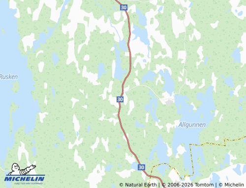 Carte MICHELIN Hjälmseryd - ViaMichelin