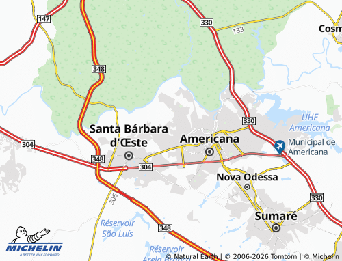 Mapa MICHELIN São Camilo - ViaMichelin