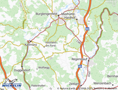 Mapa MICHELIN Schönleiten - ViaMichelin