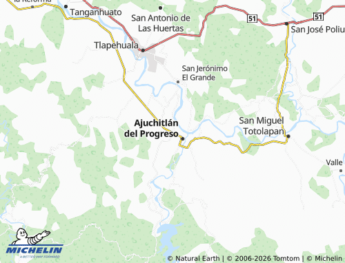 Mappa MICHELIN Cruz Verde - ViaMichelin