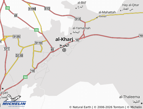 MICHELIN-Landkarte al-'Andalus - ViaMichelin