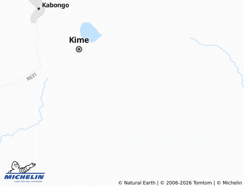 Mappa MICHELIN Kimionzi - ViaMichelin