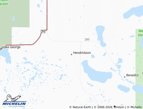 Carte MICHELIN Hendrickson - ViaMichelin