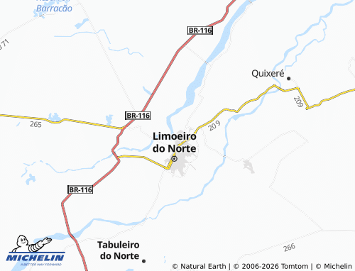 Mappa MICHELIN Luís Alves de Freitas - ViaMichelin