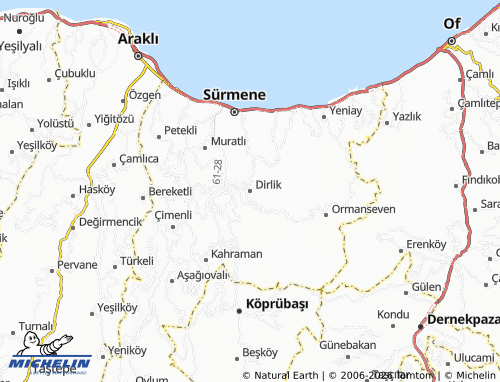 Mappa MICHELIN Dirlik - ViaMichelin