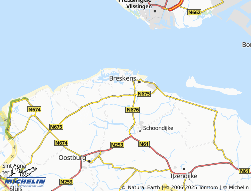 MICHELIN-Landkarte Boerenhol - ViaMichelin