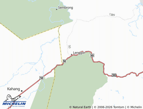 Carte MICHELIN Lenggor - ViaMichelin