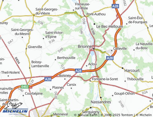 Carte MICHELIN Le Quesney - ViaMichelin