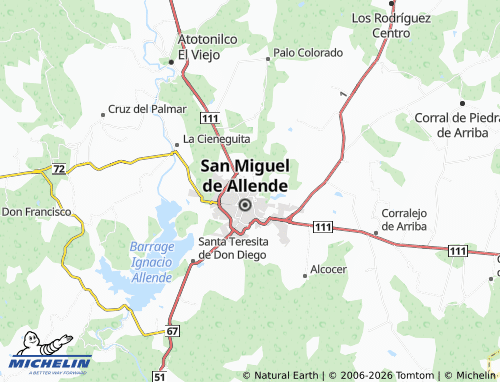 MICHELIN La Aurora map - ViaMichelin