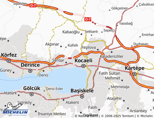 MICHELIN Turgut map - ViaMichelin