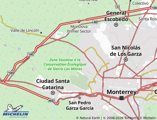Kaart MICHELIN Cumbres Elite Quinto Sector - ViaMichelin