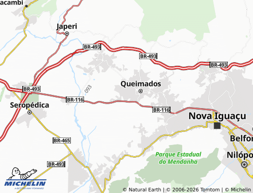 Mapa MICHELIN Vila São Jorge - ViaMichelin