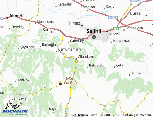 MICHELIN Allahdiyen map - ViaMichelin