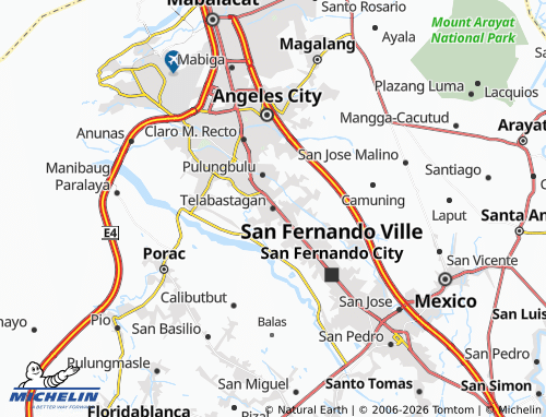 MICHELIN Telabastagan map - ViaMichelin