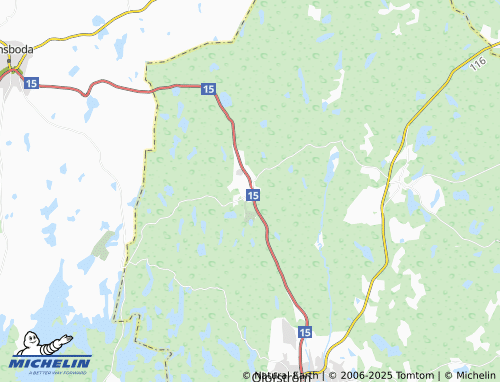 MICHELIN Vilshult map - ViaMichelin
