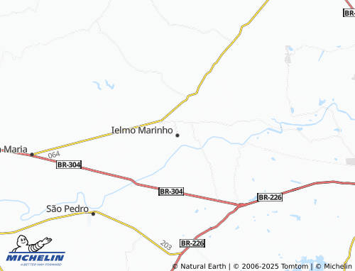 MICHELIN Ielmo Marinho map - ViaMichelin