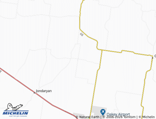 Mapa MICHELIN Acland - ViaMichelin