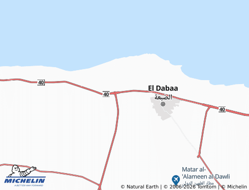Mapa MICHELIN al-Sharnbiyyah - ViaMichelin