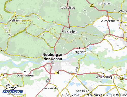 Kaart MICHELIN Unterstall - ViaMichelin