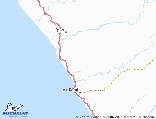 MICHELIN Air Buluh map - ViaMichelin