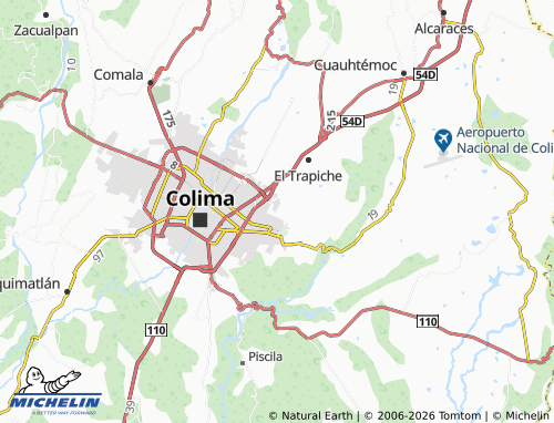 Mapa MICHELIN Puerta Real - ViaMichelin