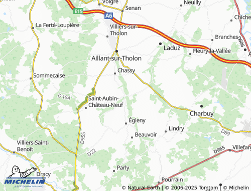 Carte MICHELIN Saint-Maurice-Thizouaille - ViaMichelin
