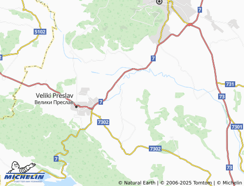 MICHELIN Milanovo map - ViaMichelin