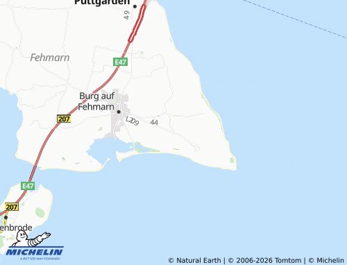 MICHELIN Meeschendorf map - ViaMichelin