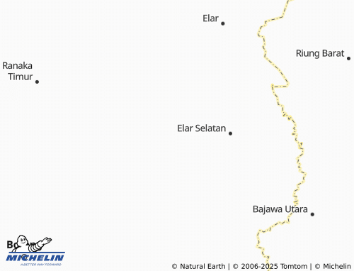 MICHELIN Benteng Pau map - ViaMichelin
