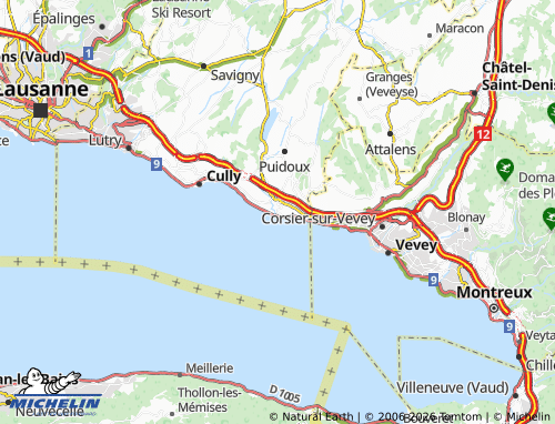 Carte MICHELIN Rivaz - ViaMichelin