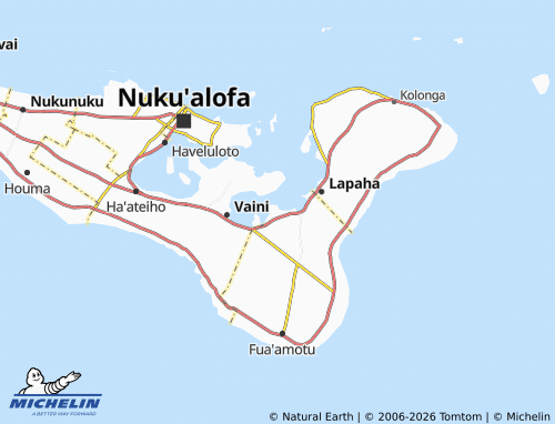 MICHELIN-Landkarte Holonga - ViaMichelin