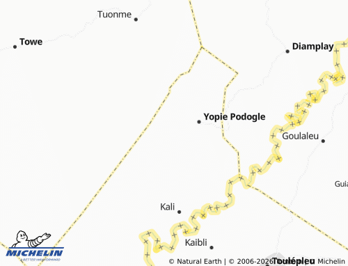 MICHELIN Your Pea map - ViaMichelin