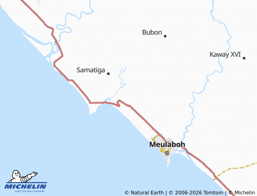 MICHELIN-Landkarte Cot Pluh - ViaMichelin