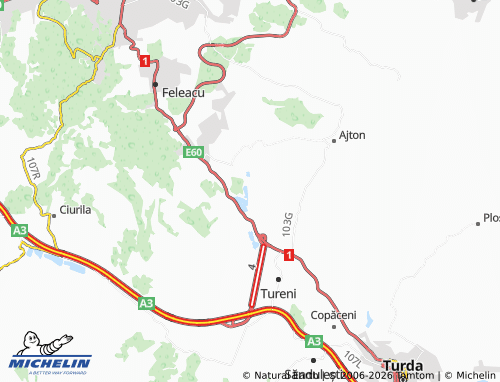 Mappa MICHELIN Mărtinești - ViaMichelin