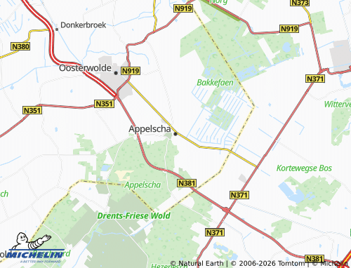 Carte MICHELIN Appelscha - ViaMichelin
